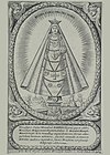 Vinnenberger Gnadenbild mit Votivbekleidung vor 1674