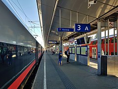 Neuer Bahnsteig