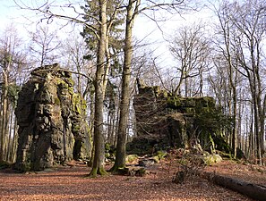 2009 März - Naturdenkmal Wilhelmsteine LDK4