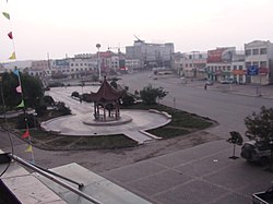 A public square in Qipanjing