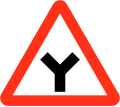 Y-junction ahead