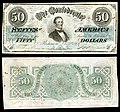 Fifty Confederate States dollar (T50)