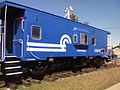 Restored Conrail bay window Caboose.