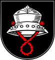 Kesselhut im Wappen von Framersheim