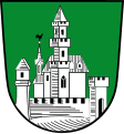 Die Gröneburg auf dem Wappen des ehemaligen Landkreises Melle