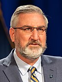 Eric Holcomb (2017–2025) Born (1968-05-02) May 2, 1968 (age 56)