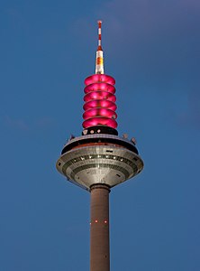 Europaturm in der Blauen Stunde (2008)