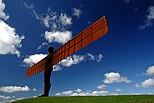 Antony Gormley's Angel of the North near Gateshead; 1998.[205]