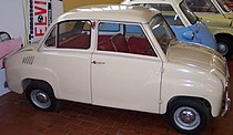 Goggomobil Sedan van 1964 of later, met "normale" portieren.