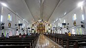 View of the nave towards the sanctuary in 2019