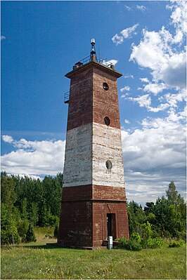 De vuurtoren van Kaavi