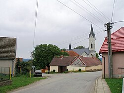 Centre with Church of Saint John the Baptist