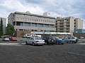 Peace Arch Hospital, view from the emergency entrance.