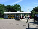 Voorzijde station Rhenen, in 2007