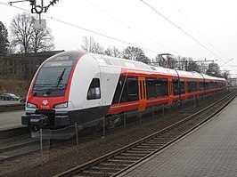 Treinstel 74003 te Tønsberg Station