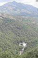 Thoovanam falls view from State Highway 17 in Kerala