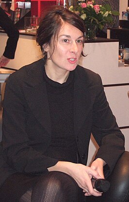 Zsuzsa Bánk in oktober 2006 (foto: Hans Weingartz)