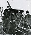 Batı Cephesi komutanı İsmet Paşa ve kurmay başkanı Asım Bey, 6 Şubat 1922