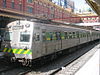 Hitachi train at Melbourne's Flinders St Station