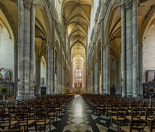 The nave looking east