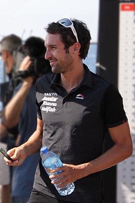 Boris Stein beim Ironman France, 2015