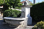 Brunnen beim Gasthof Bellevue