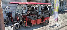 Batteriebetriebenes Tuk-Tuk