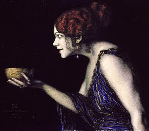 Tilla Durieux als Circe (Franz von Stuck)