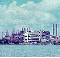 Panoramic view of the old IISCO Plant
