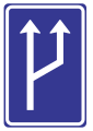 Number of lanes increases