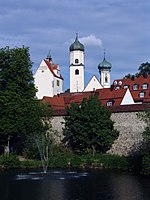 Die Türme von Wassertor, Nikolaikirche und Georgskirche