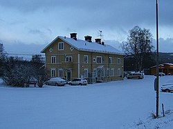 Järpen Train Station in December 2005