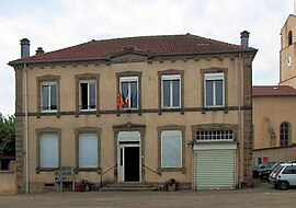 The town hall in Jorxey