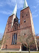 Westbau des Lübecker Doms