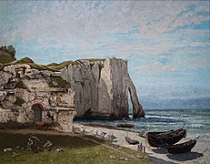 Gustave Courbet, Étretat