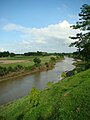 Mahasthangarh Kalesi yakınlarındaki Karatoya Nehri