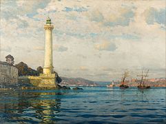 "Ahırkapı Deniz Feneri" Michel Zeno Diemer.