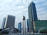 Karşılama anıtı, Endonezya otel döner kavşağı