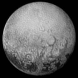 Die charonnahe Seite von Pluto