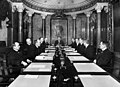 Image 33The first government of independent Finland. P. E. Svinhufvud, the first Prime Minister of Finland, sitting at the head of the table. (from History of Finland)