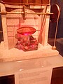 İslam Bilim ve Teknoloji Tarihi Müzesi'nde buharlı döner makinesi