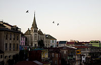 Historisches Viertel der Hafenstadt Valparaíso