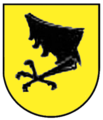 und heutiges Wappen von Unterriexingen