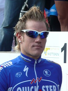 Wouter Weylandt beim Dernyfestival in Wetteren 2007