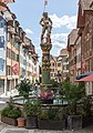 Brunnen in der Rue du marché