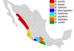 Mapa występowania