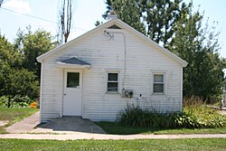 Town hall in Adeline