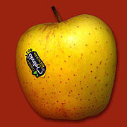 Von Melinda vermarkteter Golden Delicious