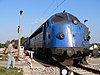 Preserved NOHAB diesel locomotive near Pforzheim, Germany