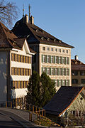 Pfarrhaus und Rathaus